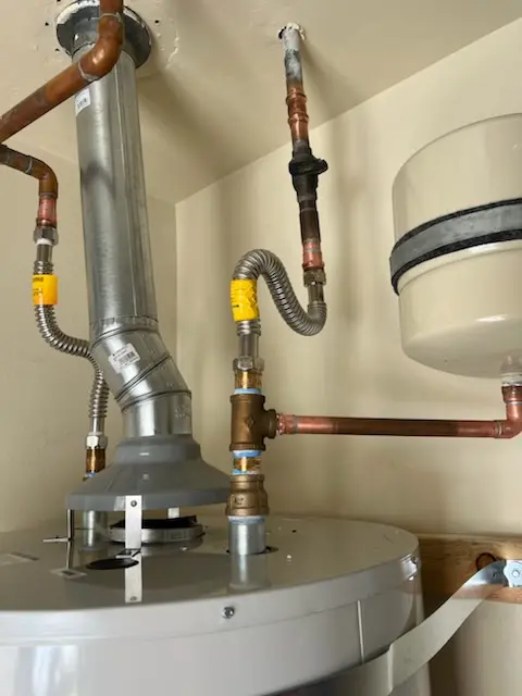 Water heater installation and plumbing repair in Blansingburg
